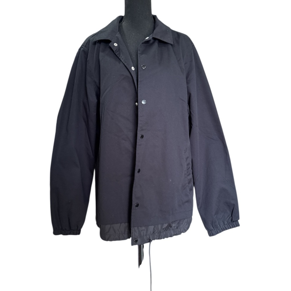 Five Four Black Lightweight Shirt Jacket